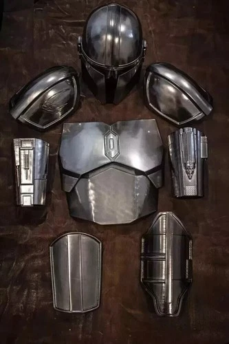 New-Mandalorian-Beskar-Armor Mando Fighting Armor Suit LARP Mandalorian Costume