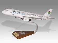 Airbus A320 Lotus The Spirit of Egypt Desk Wood Airplane Model Large Scale 1/100