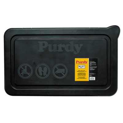 Purdy Premium-Eimerdeckel mit Doppelauslass 14LID6018, 14L, Schwarz