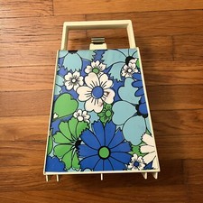 Vintage Lady Remington Electric Hair Curler Hot Rollers Flower Case Only 1960s