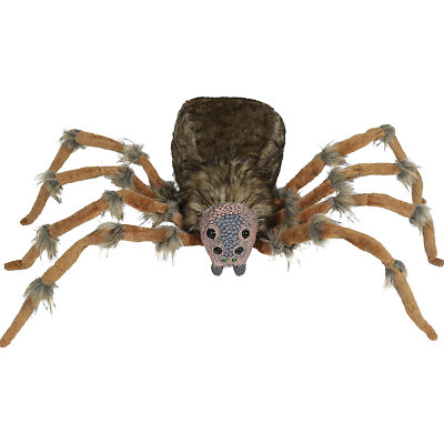 Halloween Express  Deluxe Lightup Wolf Spider Halloween Decoration - Size 53 in