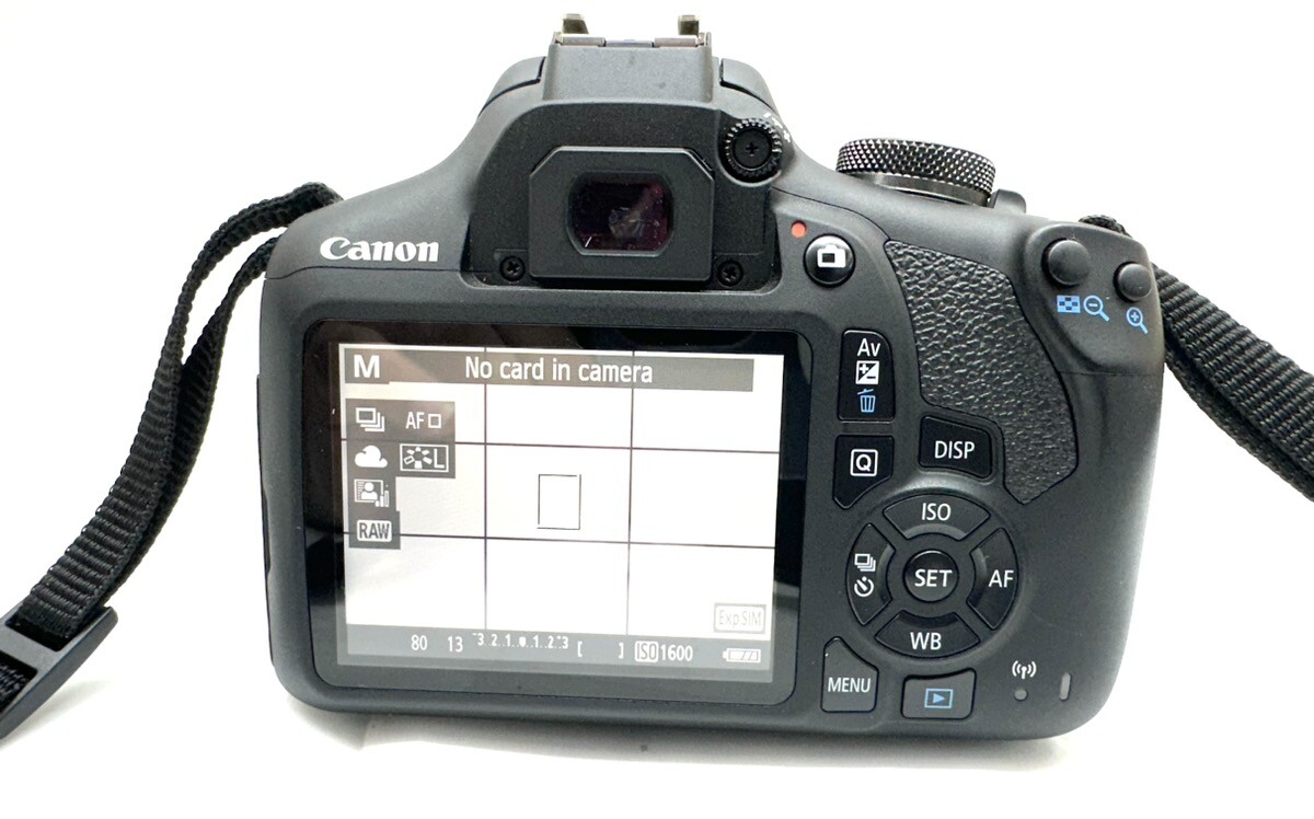 Canon 24.2MP EOS Rebel T7 DSLR Two Lens Kit EFS 1855mm & 75300mm