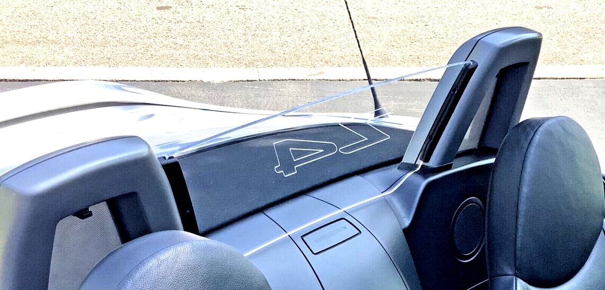 BMW E85 Z4 ウィンドディフレクター　巻き込み防止 2003-2008 BMW Z4 Wind Deflector Air Screen Windscreen