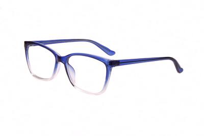 NEW ENVY EYEWEAR Blue Gradient DEBRA Eyeglasses 54mm with Case
