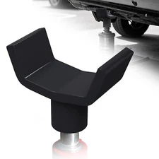 Bottle Jack Axle Adapter Lifting Saddle Fits for 3-4" Round&Square Axle Tube