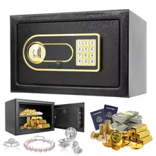 Large Safe Box Safety Steel Fireproof Digital Keypad Lock Home Cash Security New