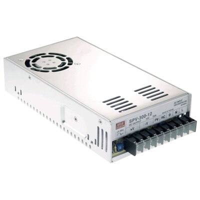 Schaltnetzteil +12V/25A 300W Einbau programmierbar SPV-300-12 MW Mean Well
