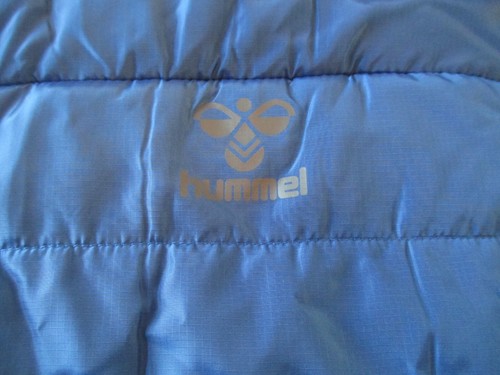 Chaqueta acolchada Hummel North para hombre 3XL azul tejida con capucha duradera antidesgarro nueva con etiquetas - Imagen 7 de 17