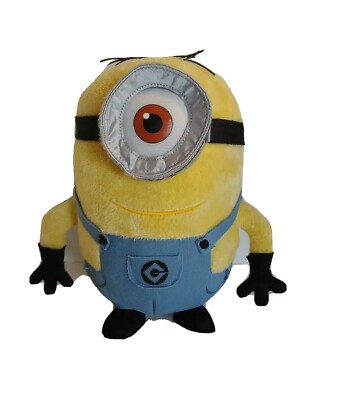 Despicable Me Stuart Minions Plush Doll Stuffed Toy 10'' by Snap Creative Cuddly