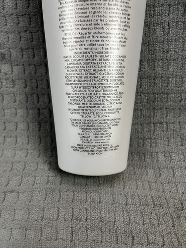 Avon 2004 Advance Techniques True blonde Shampoo 11 fl. oz. New - Picture 4 of 4