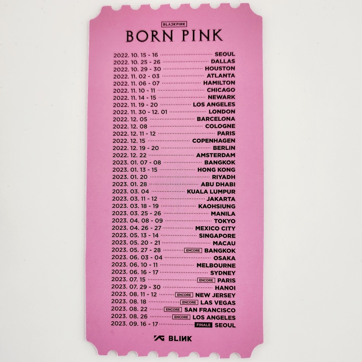 BLACKPINK born pink ソウルコン　PPEU BLACKPINK born pink ソウルコン PPEU｜Yahoo!フリマ（旧PayPay