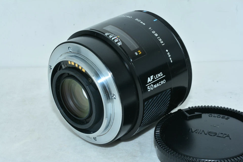 Konica minolta AF 50mm f/2.8 macro sony Alpha lens from JAPAN  - Image 2 of 4