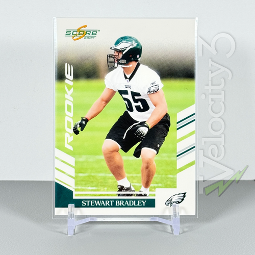 2007 Score NFL Card: STEWART BRADLEY #300 Rookie | Philadelphia Eagles LB - 第 1/4 張圖片