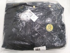 Polar King Boy's Insulated Duck Bib Overalls BLACK Size Large - NWT