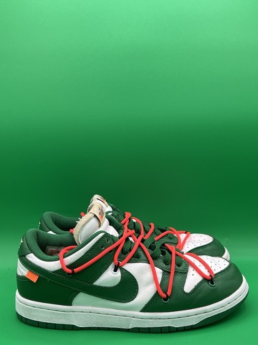 Nike Dunk Low “Off-White Pine Green” Size 7 No Box (CT0856-100) (2019)