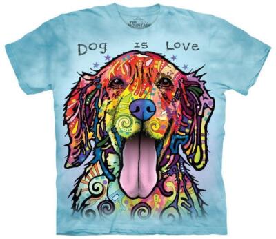 The Mountain Kinder T-Shirt ''Dog is Love'' - Sofort lieferbar