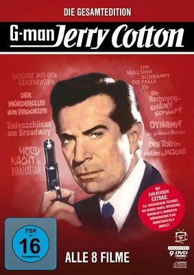 Jerry Cotton - Die Gesamtedition: Alle 8 Filme (inkl. Soundrack) [9 DVDs / 1 CD] - Bild 1 von 4
