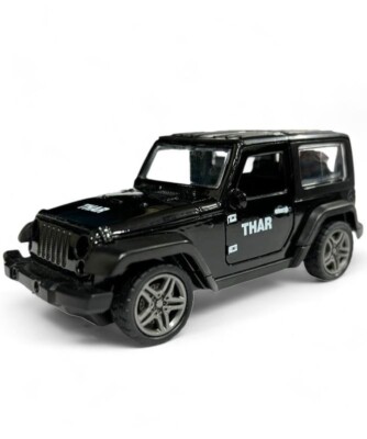 Thar Car Pull Back Die Cast Car Model Scale- 1:31 (12x5x5 cm, Random Color