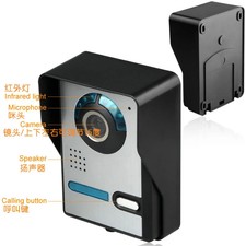 Wired 7"Inch Monitor Video Doorbell Door Phone Video Intercom Night Vision