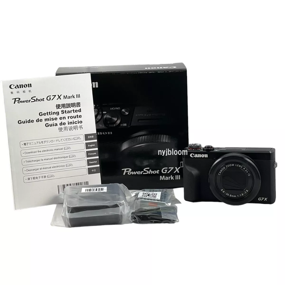 Canon - PowerShot G7 X Mark III Digital Camera (Black)