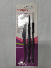Sculpey Clay Tool Starter Set (ASCTV01) Polymer Clay Arts And Crafts Accessory 