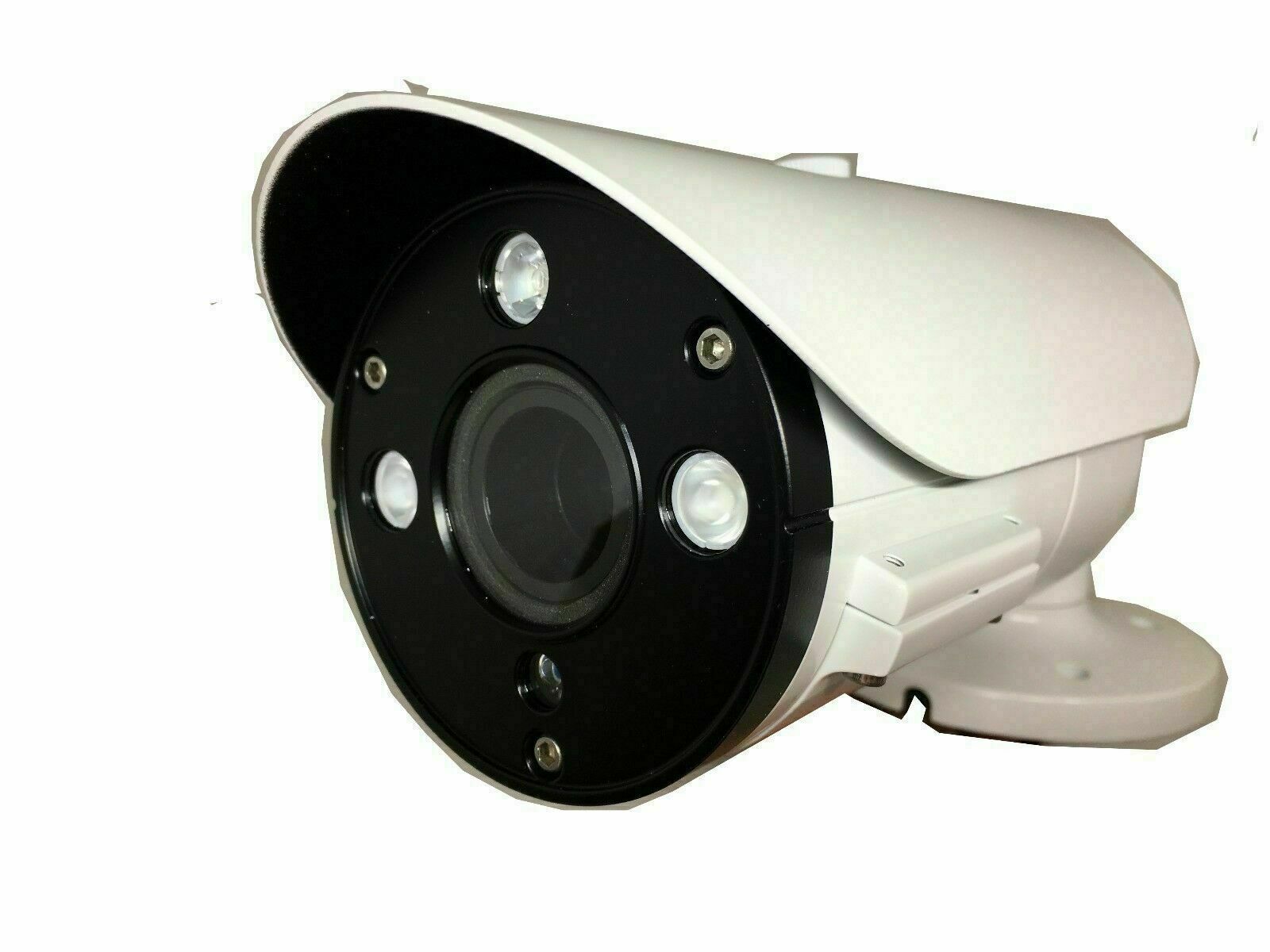 1080P Varifocal Security Camera - 2.8-12mm Lens, 4-in-1 (TVI/CVI/AHD/CVBS), White Dome