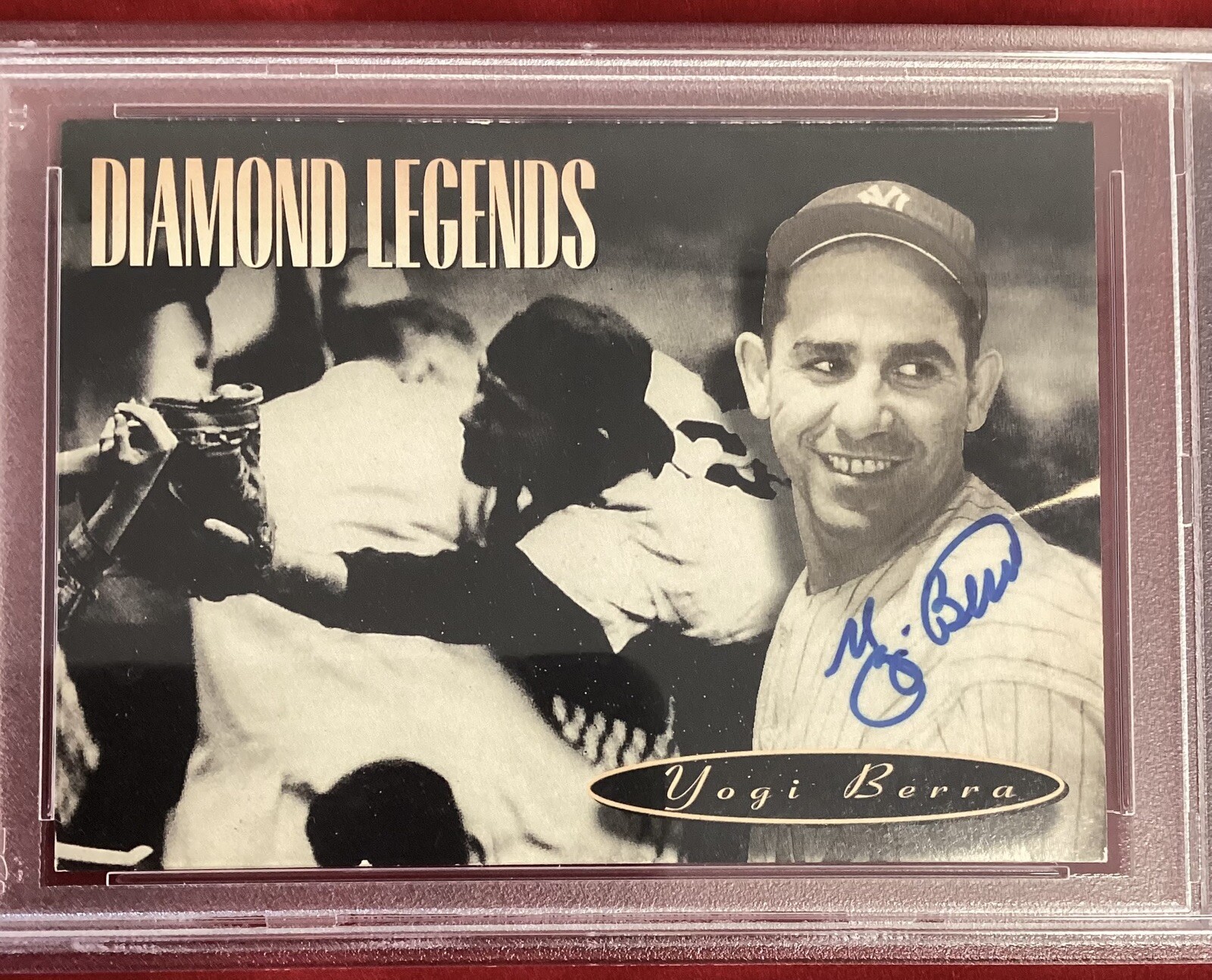 Yogi Berra Signed 1994 Upper Deck #158 Baseball Card READ Autograph PSA/DNA 10#1