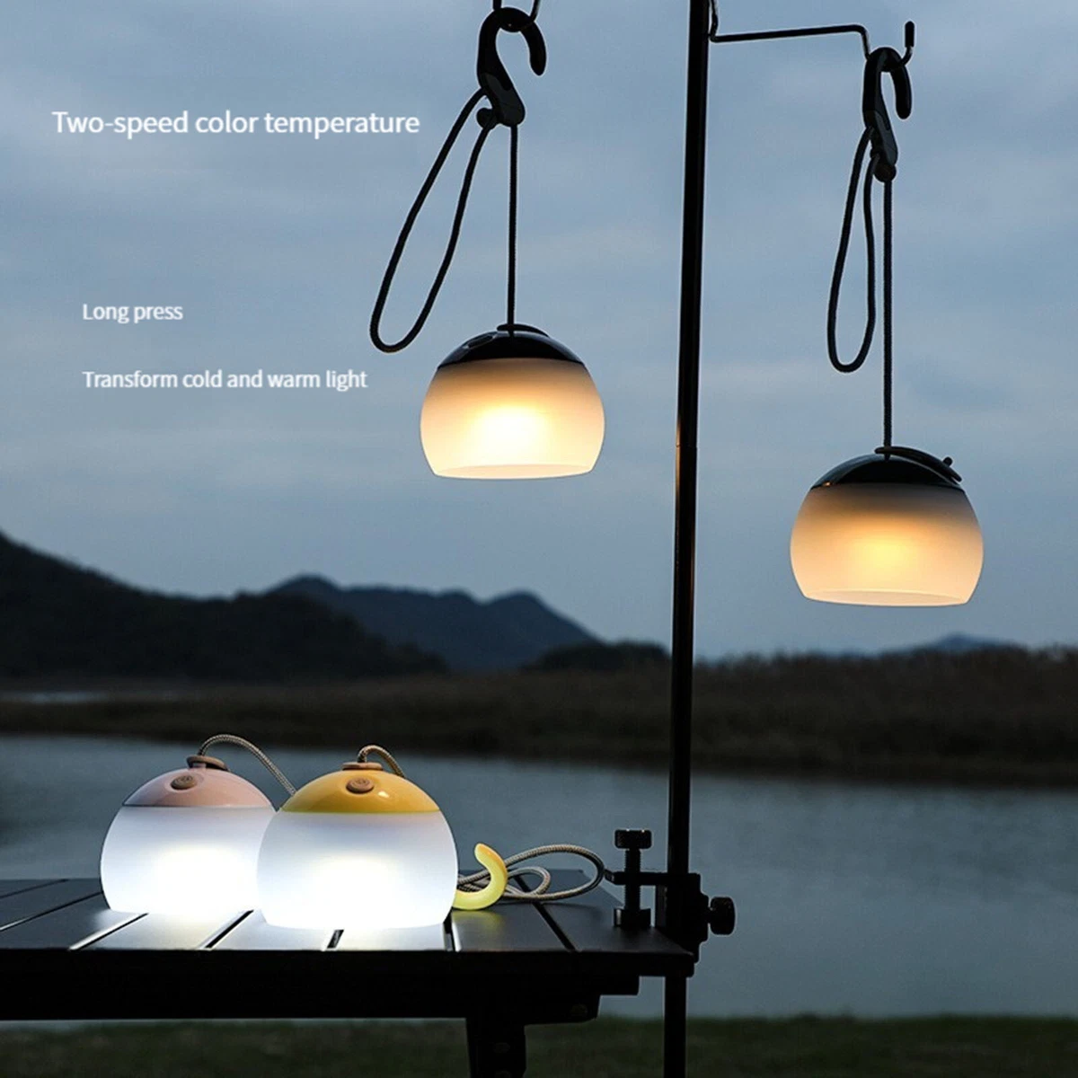 Hanging camping lights cheap