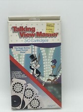 Talking View-Master Cartridges 3-D Bugs Bunny Road Runner Show Looney Tunes Ch6