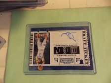 2019 Contenders Draft PIcks DaQuan Jeffries Draft Ticket Rookie Card RC Auto 