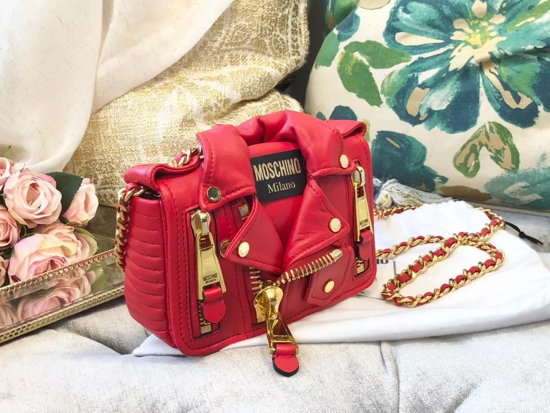 Biker clearance bag moschino