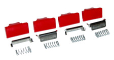 Complete Seat Belt Orange Button Replacement Kit 82-92 Camaro Firebird New Gm Complete Seat Belt Orange Button Replacement Kit 82-92 Camaro Firebird New Gm