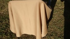 Coupons de tissu 'molleton gratté'  de 110x165 de couleur beige  neuf