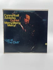 THE CANNONBALL ADDERLEY QUINTET MERCY MERCY MERCY! LP VG+ VINYL RECORD CAPITOL