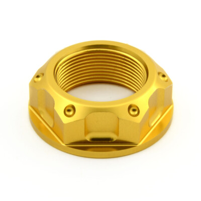 Probolt Gold Stem Yoke Nut for Yamaha XVS1100 Drag Star Classic 2000-2007