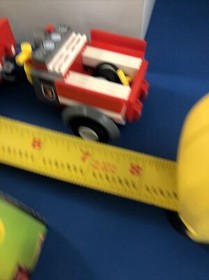 LEGO Fire Off-Road Rescue Truck 7942 City 100% Complete Fire Fighter W/Minifig