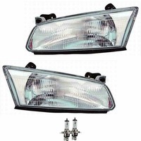 Scheinwerfer Set Rechts & Links H4 FüR Toyota Camry _V2_ Inkl. Osram Lampen