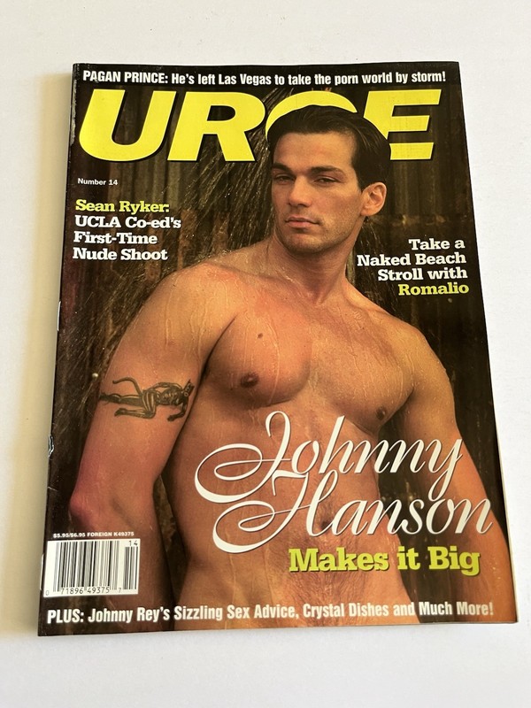Urge Magazine Dec 1996 VOL 2 #14 Sean Ryker Johnny Hamson Romario Teixeria Gay