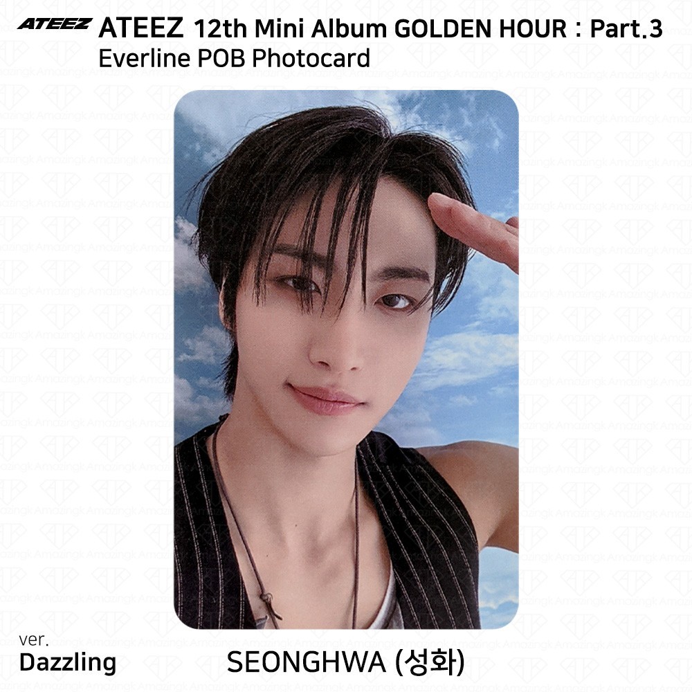 ATEEZ The 12th Mini Golden Hour Part.3 Everline POB