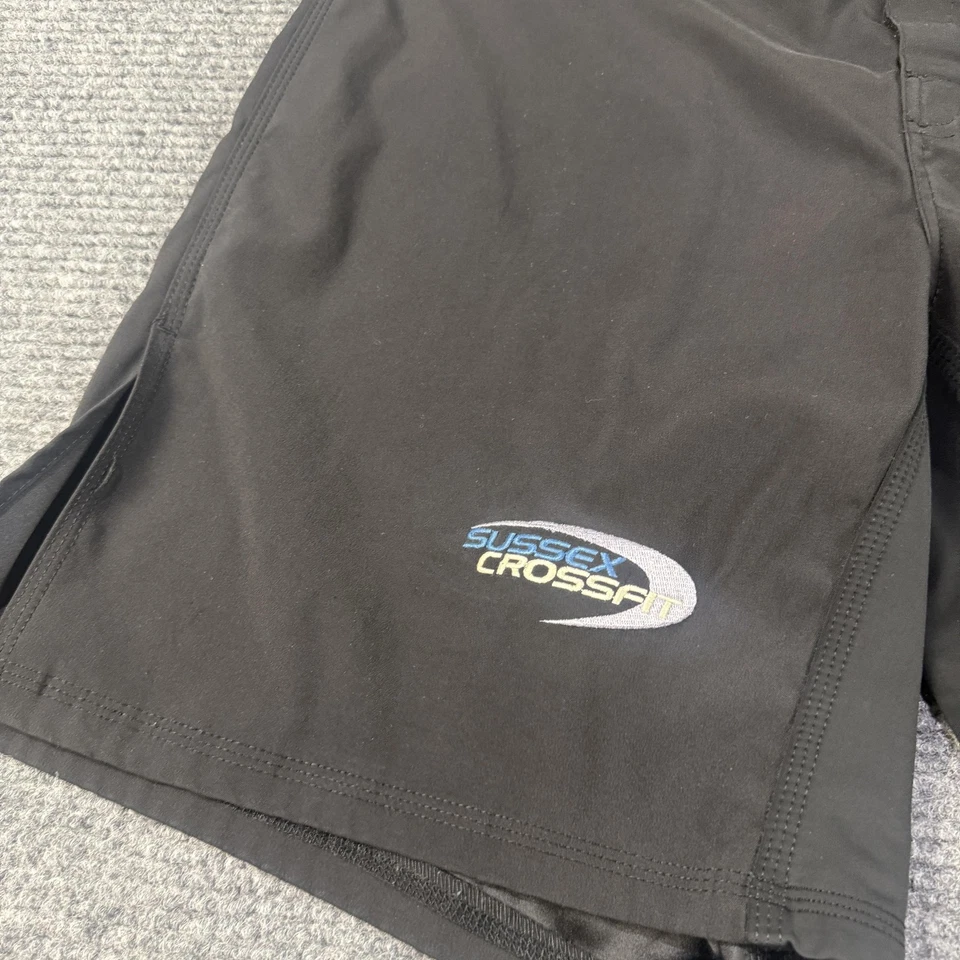 Pantalones Cortos Rogue Fitness CrossFit Para Hombre Talla 36 Negro Gimnasio Entrenamiento Poliéster Foto 3 de 4