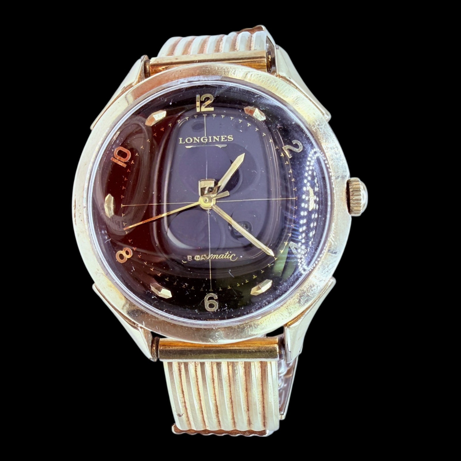 Longines Automatic Black Dial Watch - image 4