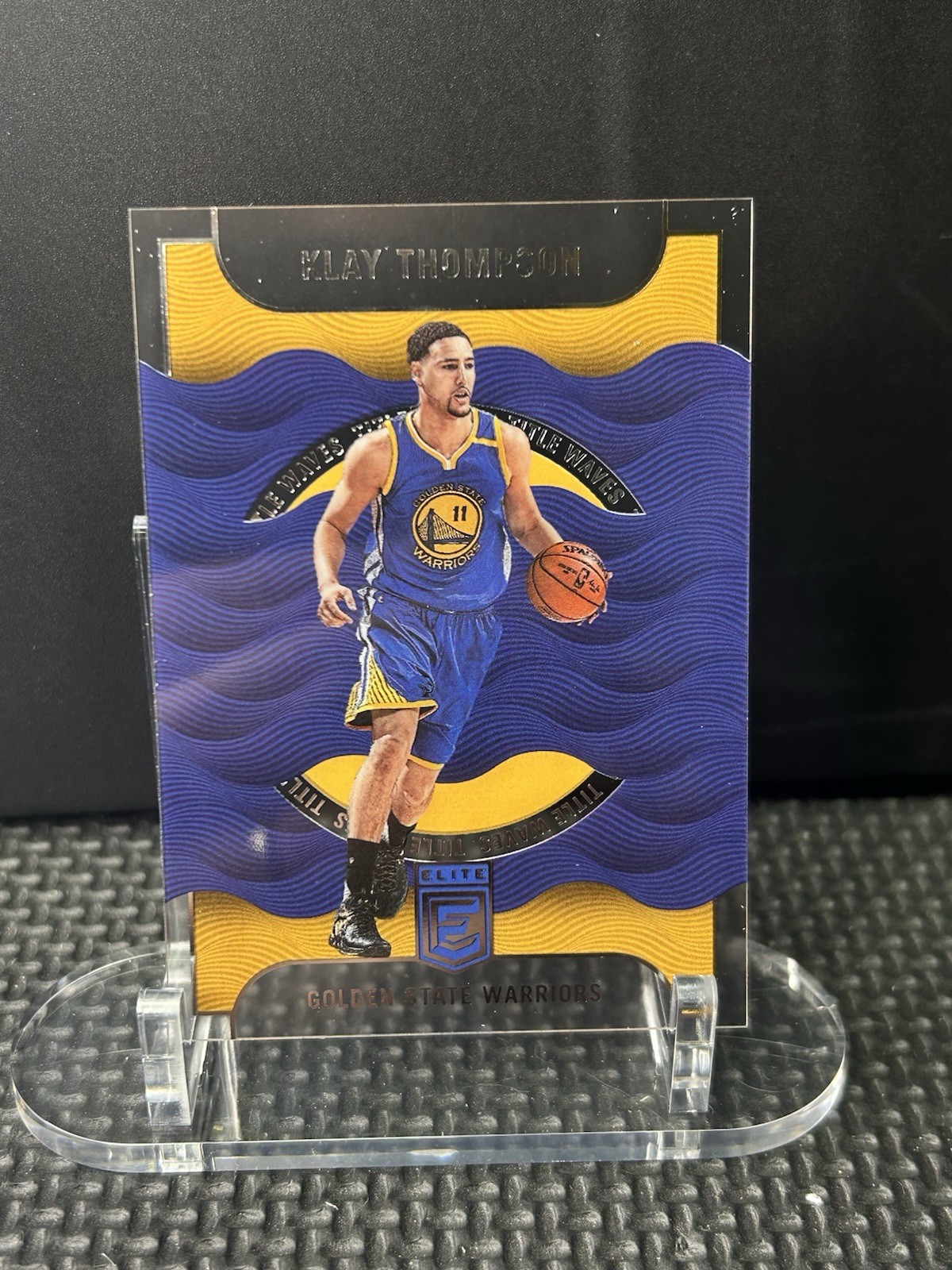 2022-23 Donruss Elite - Title Waves Klay Thompson #2