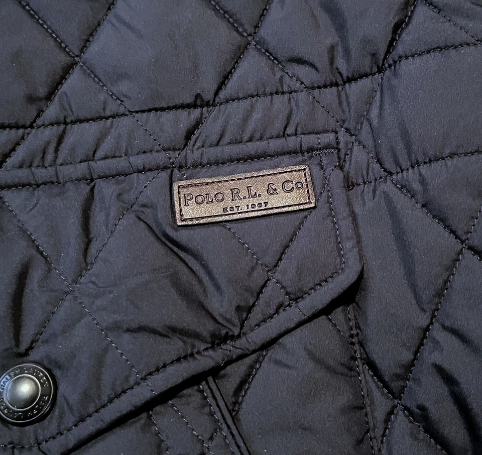 Polo Ralph Lauren Iconic Quilted Vest Mens 3XL Blue Warm Winter - Image 3 of 4