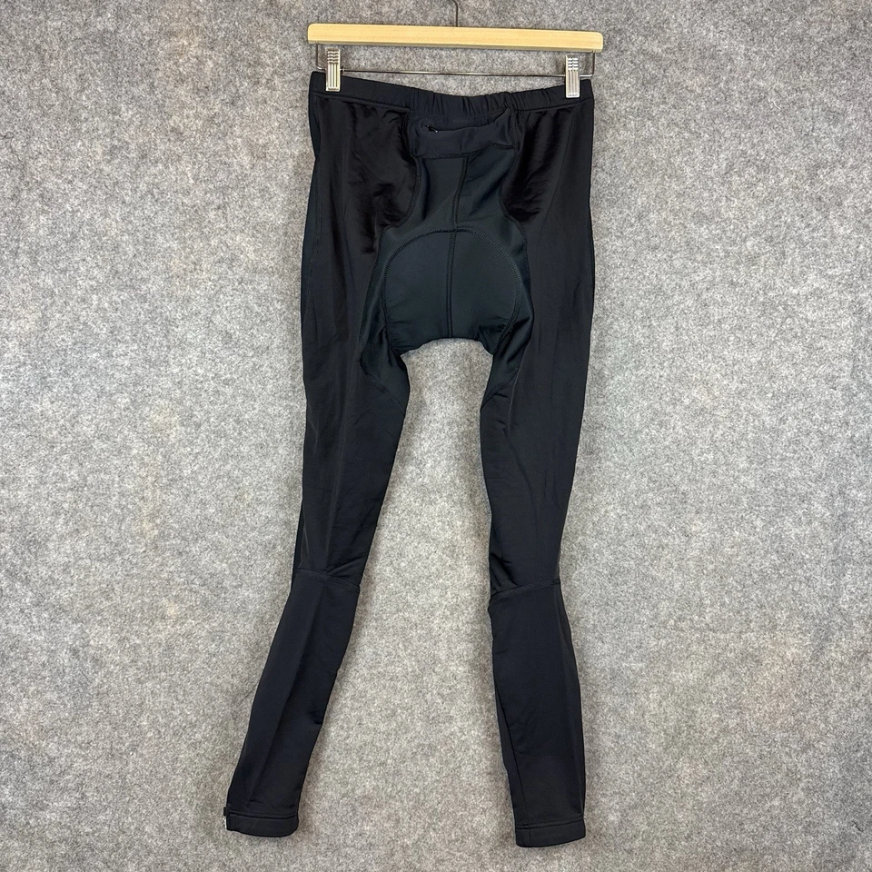 Gore Bike Wear Windstopper Soft Shell Pants Mens Small Black Cycling Padded - Image 2 of 4