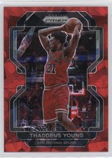 2021-22 Panini Prizm Red Ice Prizm Thaddeus Young #118 0b3