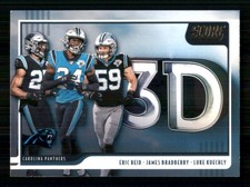 2020 Score 3D #3D-LEJ Eric Reid / James Bradberry / Luke Kuechly TW5780