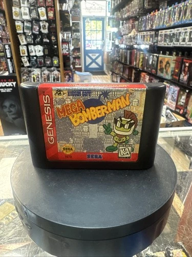 Mega Bomberman (Sega Genesis, Vintage Video game)