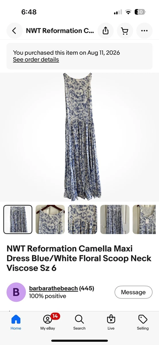 Reformation Flower Dresses for Women for sale | eBay