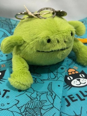 Jellycat Ricky Rain Frog Bag Charm Plush Keychain NWT Cute Gift 2026