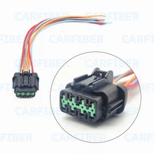 8-Way Front Headlamp Headlight Pigtail Connector Fits Nissan Murano 2015-2023